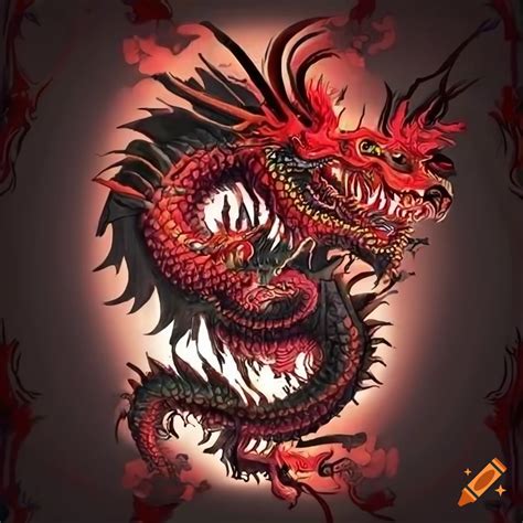 Bunny riding a chinese dragon on Craiyon