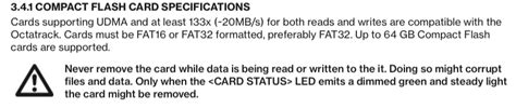 CF Card - Size and Use Question - Octatrack - Elektronauts
