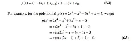 Image result for Complete Horner's Algorithm Python Code