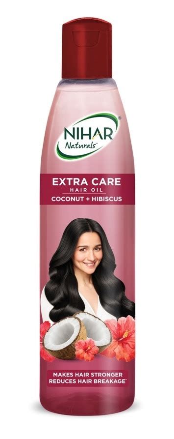 Introducing Nihar Naturals Extra Care Hibiscus & Coconut Hair Oil
