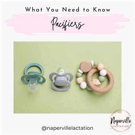Introducing a pacifier while breastfeeding? | Naperville Lactation ...