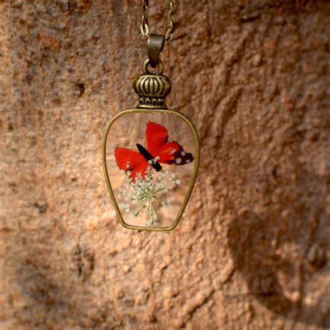 Fluttering Butterfly Necklace