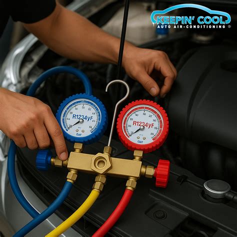 Car AC Recharge R1234YF - Keepin Cool Auto Air