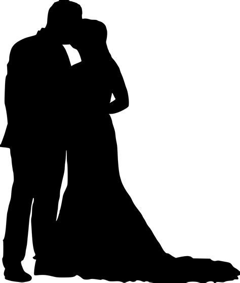 Bride And Groom Silhouette Designs