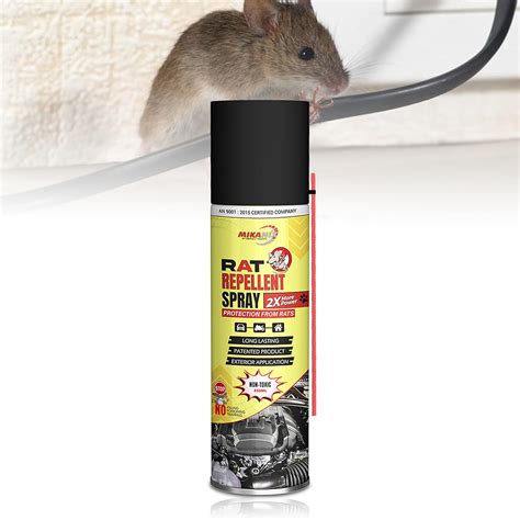 MIKANIX Rat Repellent Spray Protect Engine Parts and Wires | 2X Advance ...