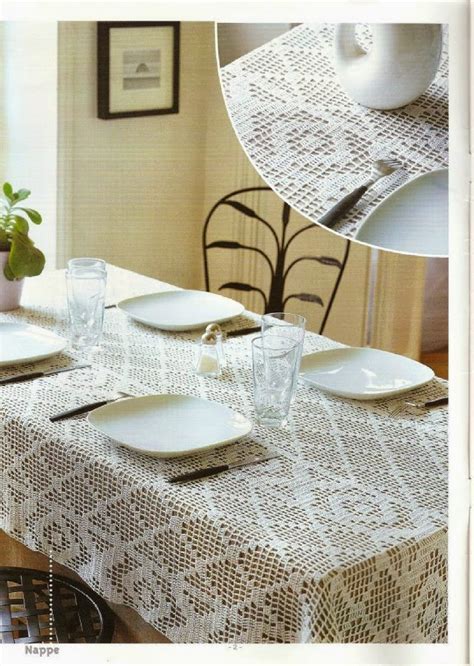 Image result for Free Crochet Tablecloth Patterns Rectangular