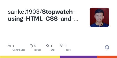 JavaScript Stopwatch 的图像结果