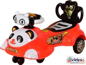 ODELEE CS Super Panda Magic Baby Big Panda Manual Push Twister Ride On ...