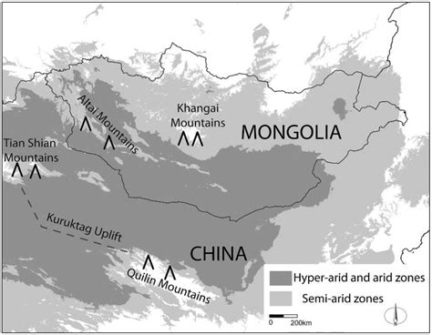 Contraction of the Gobi Desert, 2000–2012