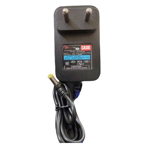 DARAHS Power Charger for Casio Keyboard 12V WK Series WK-1250, WK-1300 ...