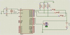 Image result for DC Motor Using 8051 Using Proteus