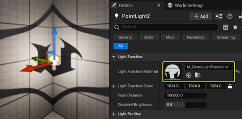 Image result for Unreal Light Function Material