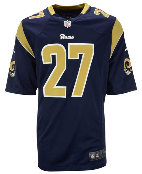 Lyst - Nike Men's Tre Mason Los Angeles Rams Game Jersey in Blue for Men