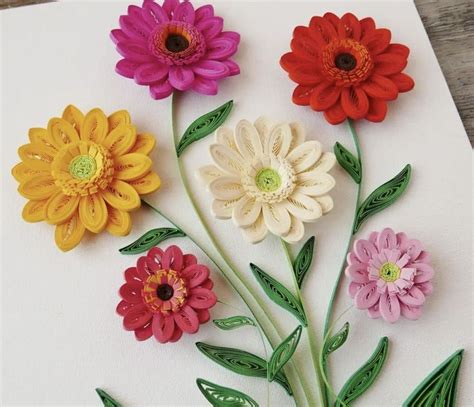 Paper Quilling Flowers