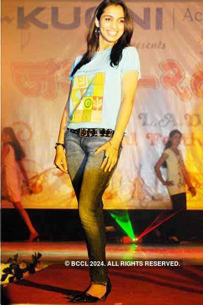 Prachi Agrawal walks the ramp during a fashion show organised by LAD ...