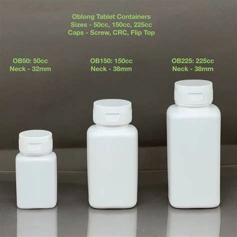 Hdpe Tablet Containers - Tablet Container With Cap 30cc to 1000cc ...