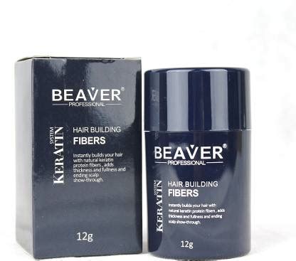 Beaver Keratin Hari Building Fibers (Dark Brown), 12g - Price in India ...