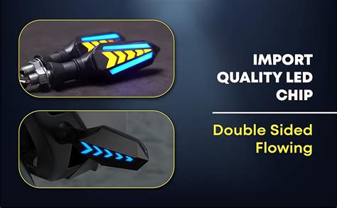 OBEROI'S TRADERS R15 V3 / V4 & M Yellow/Blue LED Running Light DRL Bike ...