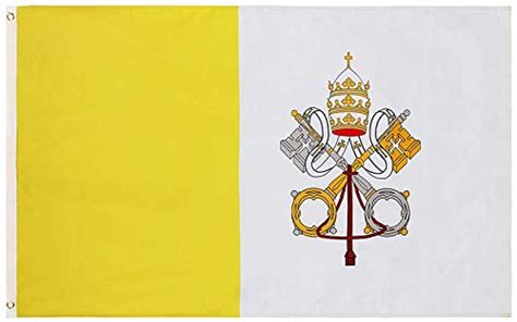 Cascade Point Flags Double Layered Catholic Flag – 3x5 Feet, Stunning ...