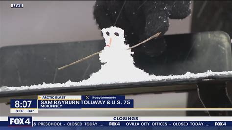 Snow begins falling in DFW Metroplex | FOX 4 Dallas-Fort Worth