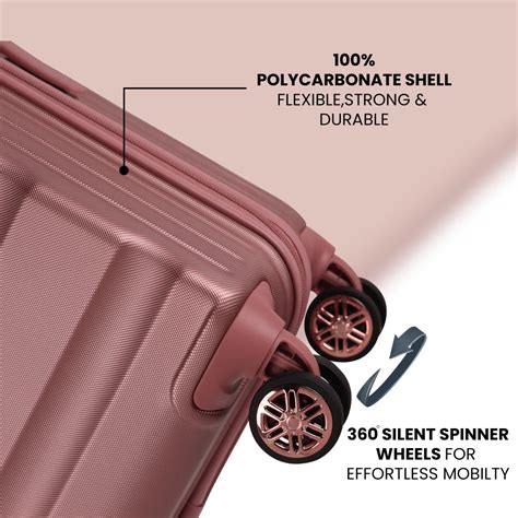 Venice Polycarbonate Cabin Luggage Trolley Bag | ROMEING