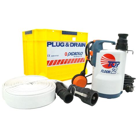 Pompă de drenaj Pedrollo Plug&Drain TOP 2 FLOOR 0,45 kW | Magazin ...