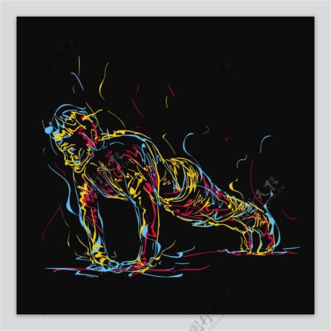 体操简笔画 的图像结果