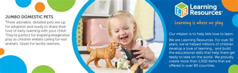 Learning Resources Jumbo Domestic Pets: Amazon.in: Toys & Games