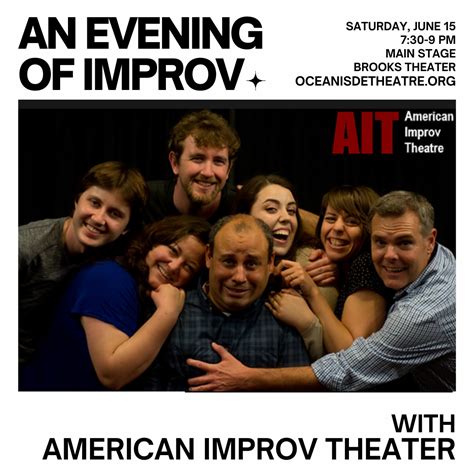 An Evening of Improv Comedy with American Improv Theatre - June 15 ...