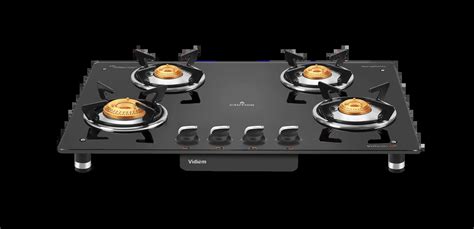 Vidiem Air Silver Gas Stove - Premium Kitchen Essential