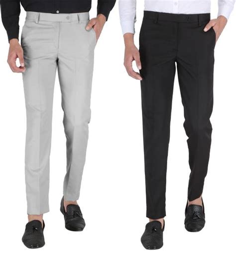 Black Trousers - Buy Black Trousers | Black Pants Online at Best Prices ...