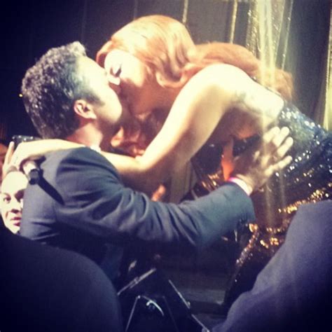 Lady Gaga And Taylor Kinney Kissing