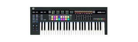 Novation AMS-SL49-MK3 MIDI and CV Equipped Keyboard Controller with 8 ...