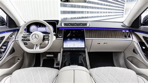 Mercedes Benz S Class 2022 Interior Wallpaper