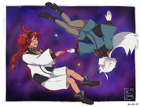 Red Strings of Fate (Art by Me) : r/Gundam