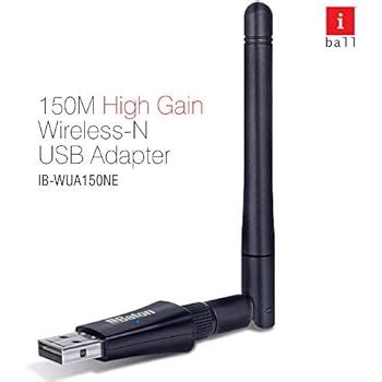 iBall Baton iB-WUA150N 150M Wireless-N USB Adapter - Buy iBall Baton iB ...