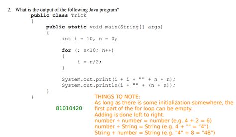 Image result for Java Program Output Explained Line by Line