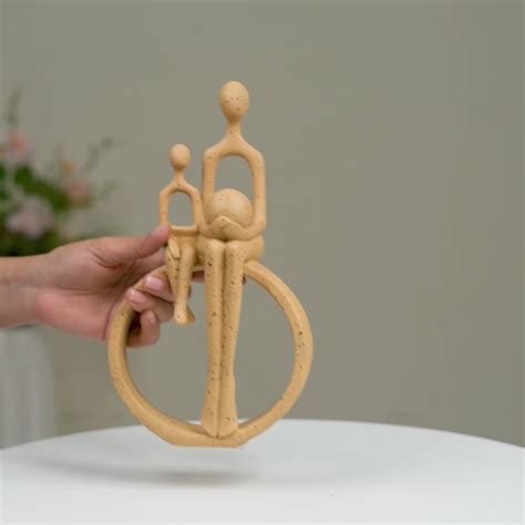 Mother and Child Resin Sculpture Showpiece- Unique Showpiece Online ...