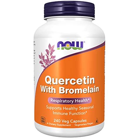 Now Foods Quercetin with Bromelain, Veg-Capsules, 240-Count - Price History