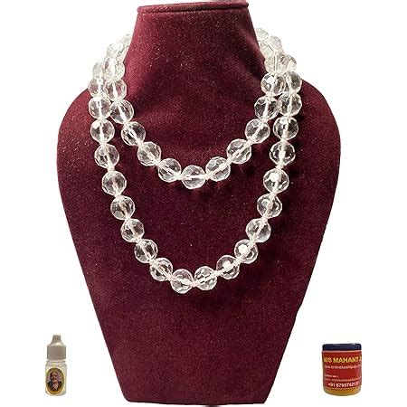 MAHANT JI 100% Natural Lab Certified 54+1 Big Size Diamond Cut Crystal ...