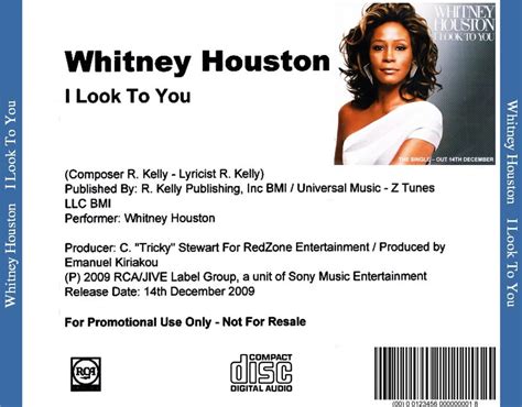 Whitney Houston – I Look To You (The Remixes) (2009) 2 CD SET – The ...