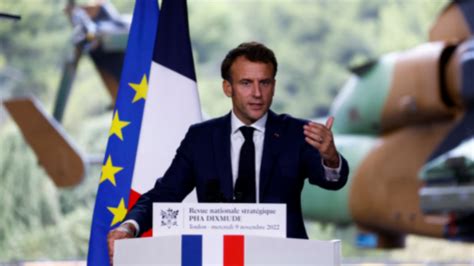 马克龙表示2023年法国将进行退休制度改革