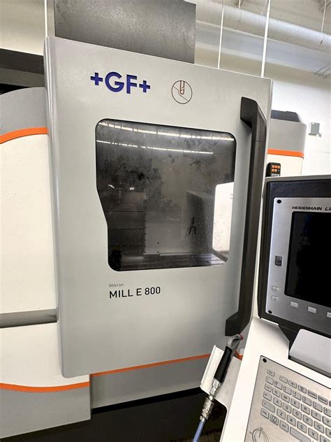 GF Mikron Mill E 800 Vertical 3-Axis Machining Center 2021 With Chiller ...