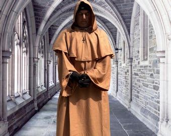 Monk Costume – Handmade Medieval Robe With Authentic Look - Etsy India