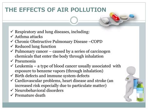 Diseases caused by air pollution | PPSX