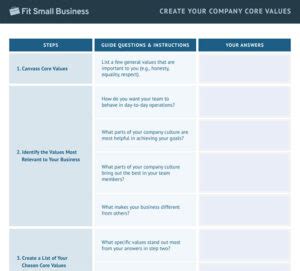 Image result for Defining Core Values