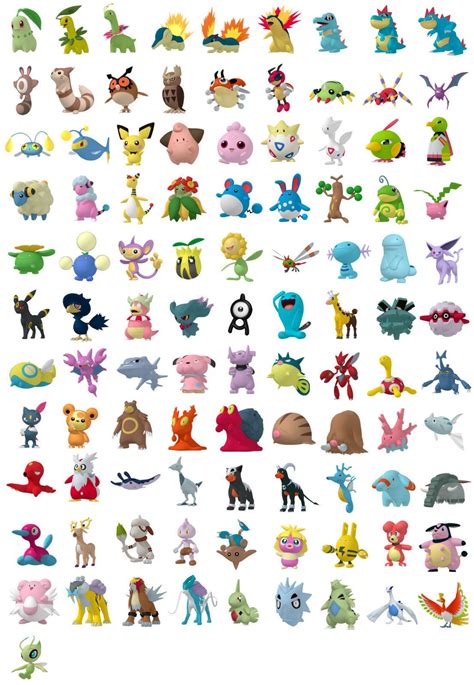 Johto Region Shiny Pokemon With 6Iv For Ultra Moon, Sun, Alpha & Omega ...