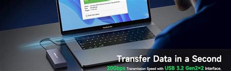ACASIS USB C 3.2 SSD Enclosure for Apple Flash SSDs 12+16 PIN