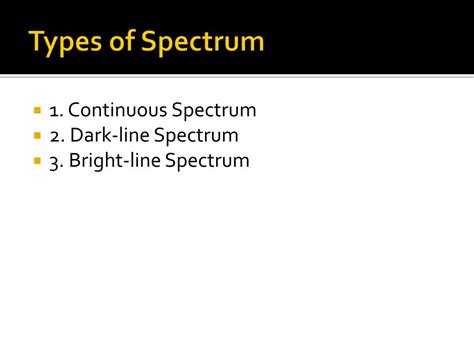 Image result for Types of Spectrum