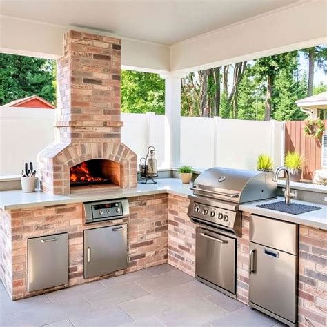 20 L Shaped Outdoor Kitchen Ideas for Your Patio